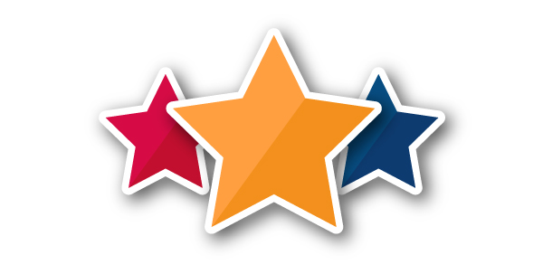 Three stars